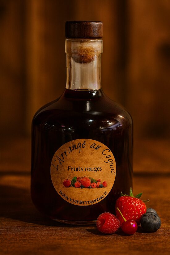 Cognac arrangé - Fruits rouges 25° - 70cl